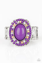 Load image into Gallery viewer, Paparazzi Colorfully Rustic - Purple - VENDOR _NAME - Sassy Sparkles $5 Jewelry
