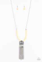 Load image into Gallery viewer, Paparazzi Mayan Masquerade - Yellow - VENDOR _NAME - Sassy Sparkles $5 Jewelry
