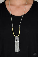 Load image into Gallery viewer, Paparazzi Mayan Masquerade - Yellow - VENDOR _NAME - Sassy Sparkles $5 Jewelry
