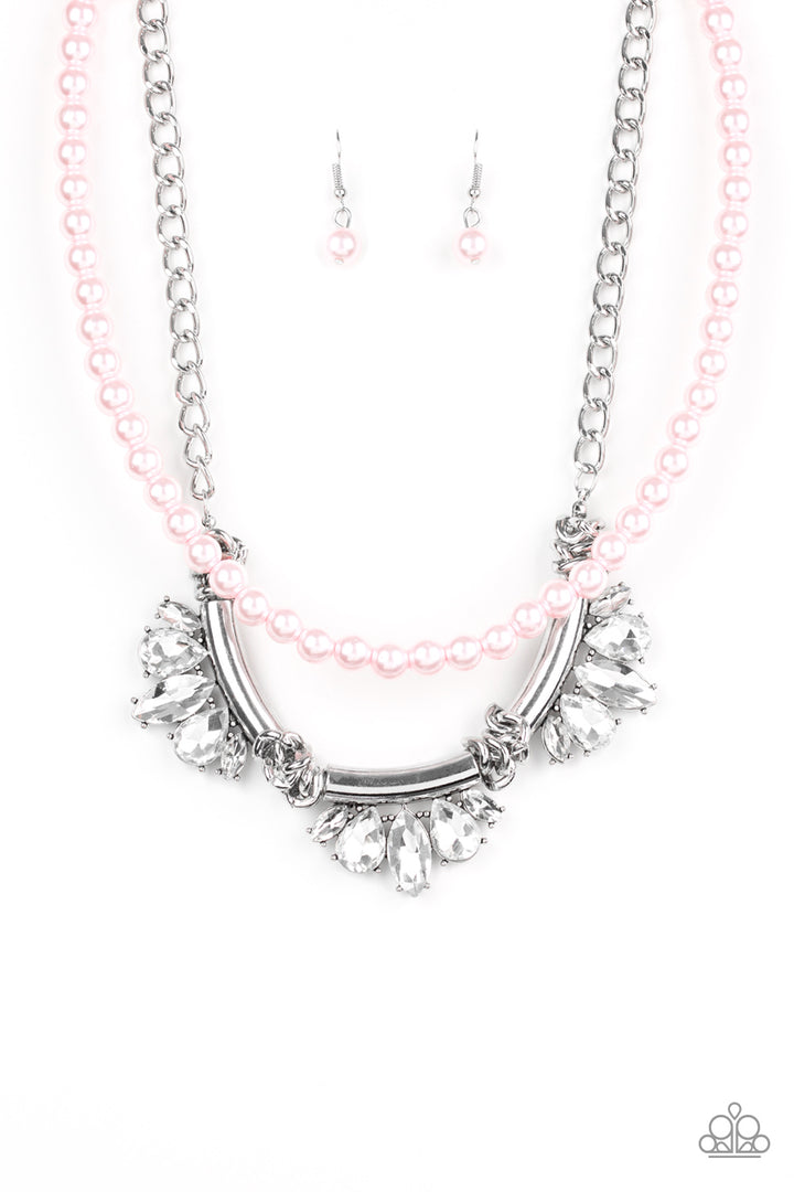 Paparazzi Bow Before The Queen - Pink - VENDOR _NAME - Sassy Sparkles $5 Jewelry