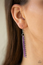 Load image into Gallery viewer, Paparazzi Industrial Vibrance - Purple - VENDOR _NAME - Sassy Sparkles $5 Jewelry
