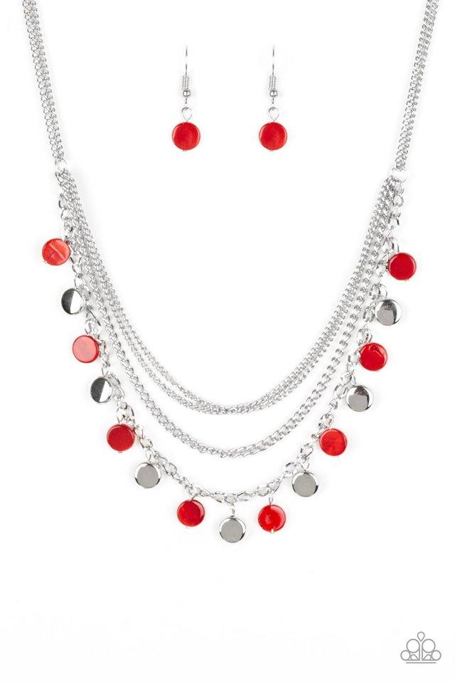 Beach Flavor - Red freeshipping - Sassy Sparkles $5 Jewelry