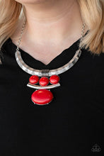 Load image into Gallery viewer, Paparazzi Commander In Chiefette - Red - VENDOR _NAME - Sassy Sparkles $5 Jewelry
