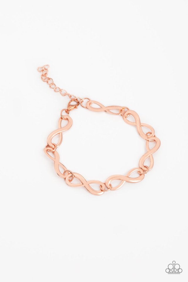 Paparazzi Give Me Time - Copper - VENDOR _NAME - Sassy Sparkles $5 Jewelry