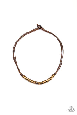 Paparazzi On The Treasure Hunt - Brown - VENDOR _NAME - Sassy Sparkles $5 Jewelry