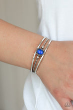 Load image into Gallery viewer, Paparazzi Top Of The Pop Charts - Blue - VENDOR _NAME - Sassy Sparkles $5 Jewelry
