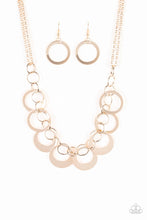 Load image into Gallery viewer, Paparazzi In Full Orbit - Rose Gold - VENDOR _NAME - Sassy Sparkles $5 Jewelry
