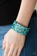 Load image into Gallery viewer, Paparazzi Starry Sequins - Blue
