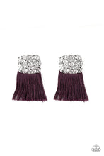 Load image into Gallery viewer, Paparazzi Plume Bloom - Purple - VENDOR _NAME - Sassy Sparkles $5 Jewelry
