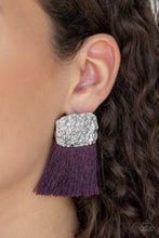 Load image into Gallery viewer, Paparazzi Plume Bloom - Purple - VENDOR _NAME - Sassy Sparkles $5 Jewelry
