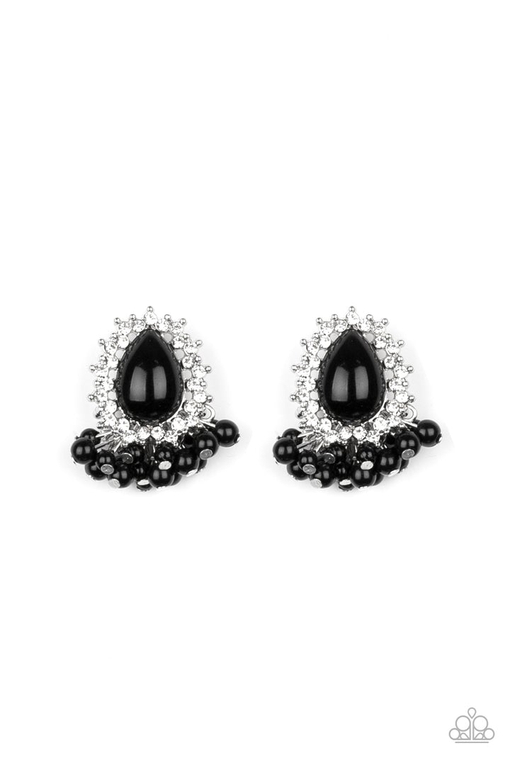 Castle Cameo - Black - VENDOR _NAME - Sassy Sparkles $5 Jewelry