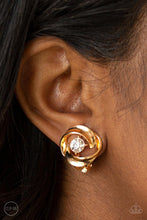 Load image into Gallery viewer, Paparazzi Girl Whirl - Gold (Clip-on)
