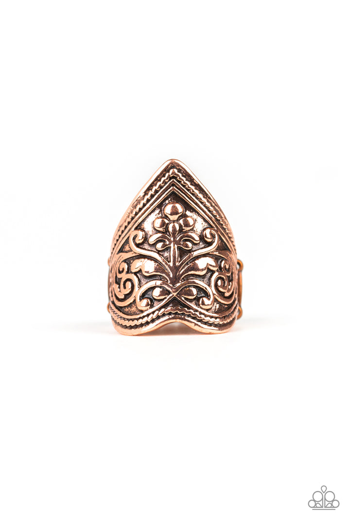 Paparazzi Fall Into Vine - Copper - VENDOR _NAME - Sassy Sparkles $5 Jewelry