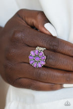 Load image into Gallery viewer, Stone Gardenia - Purple freeshipping - Sassy Sparkles $5 Jewelry
