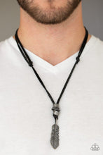 Load image into Gallery viewer, Paparazzi That Quill Be The Day - Black - VENDOR _NAME - Sassy Sparkles $5 Jewelry
