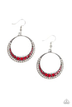 Load image into Gallery viewer, Paparazzi Demanding Dazzle - Red - VENDOR _NAME - Sassy Sparkles $5 Jewelry
