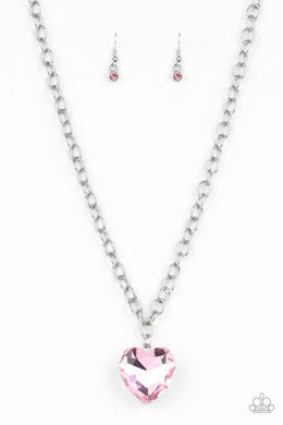 Paparazzi Flirtatiously Flashy - Pink - VENDOR _NAME - Sassy Sparkles $5 Jewelry