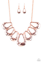 Load image into Gallery viewer, Paparazzi Teardrop Envy - Copper - VENDOR _NAME - Sassy Sparkles $5 Jewelry
