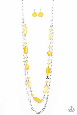 Colorful Couture - Yellow - VENDOR _NAME - Sassy Sparkles $5 Jewelry