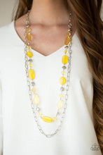 Load image into Gallery viewer, Colorful Couture - Yellow - VENDOR _NAME - Sassy Sparkles $5 Jewelry
