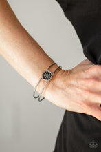 Load image into Gallery viewer, Paparazzi Dial Up The Dazzle - Black - VENDOR _NAME - Sassy Sparkles $5 Jewelry

