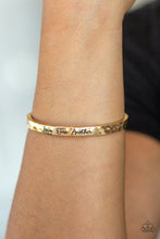 Load image into Gallery viewer, Paparazzi Love One Another - Gold - VENDOR _NAME - Sassy Sparkles $5 Jewelry
