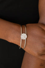 Load image into Gallery viewer, Dial Up The Dazzle - White freeshipping - Sassy Sparkles $5 Jewelry
