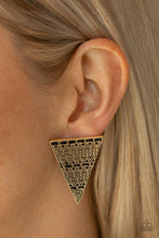 Load image into Gallery viewer, Terra Tricolor - Brass freeshipping - Sassy Sparkles $5 Jewelry
