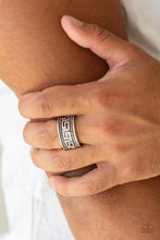 Load image into Gallery viewer, Paparazzi Tycoon Tribe - Silver - VENDOR _NAME - Sassy Sparkles $5 Jewelry
