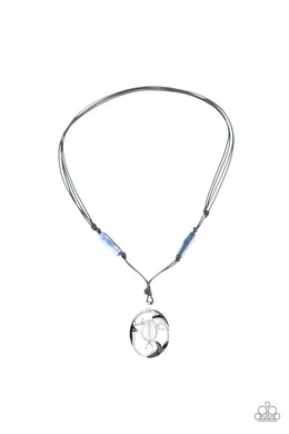 Paparazzi Tidal Talisman - Blue - VENDOR _NAME - Sassy Sparkles $5 Jewelry