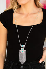 Load image into Gallery viewer, Totem Tassel - Blue freeshipping - Sassy Sparkles $5 Jewelry
