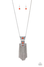 Load image into Gallery viewer, Totem Tassel - Orange freeshipping - Sassy Sparkles $5 Jewelry
