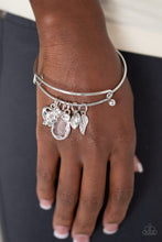 Load image into Gallery viewer, Paparazzi Heart Of Bold - White - VENDOR _NAME - Sassy Sparkles $5 Jewelry
