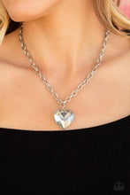 Load image into Gallery viewer, Paparazzi Flirtatiously Flashy - Silver - VENDOR _NAME - Sassy Sparkles $5 Jewelry
