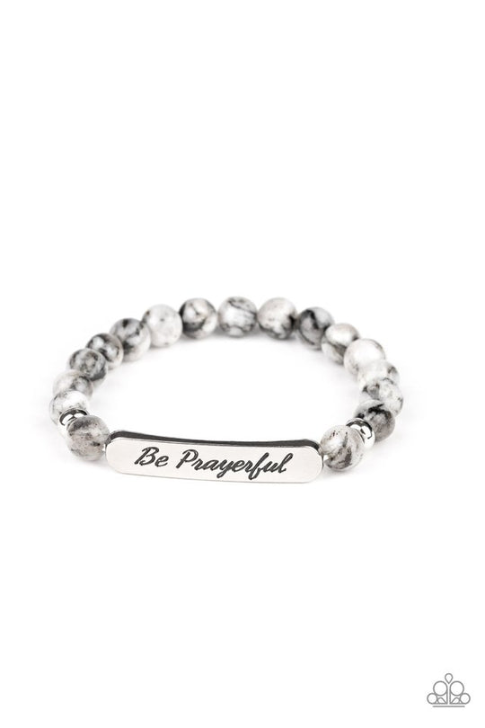 Paparazzi Be Prayerful - Black - VENDOR _NAME - Sassy Sparkles $5 Jewelry