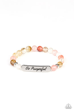 Paparazzi Be Prayerful - Multi - VENDOR _NAME - Sassy Sparkles $5 Jewelry