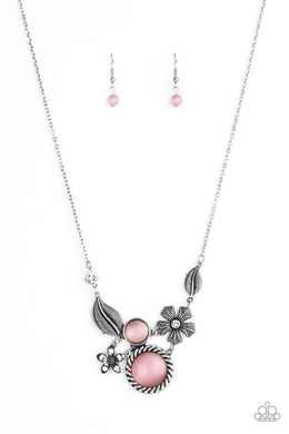 Paparazzi Exquisitely Eden - Pink - VENDOR _NAME - Sassy Sparkles $5 Jewelry