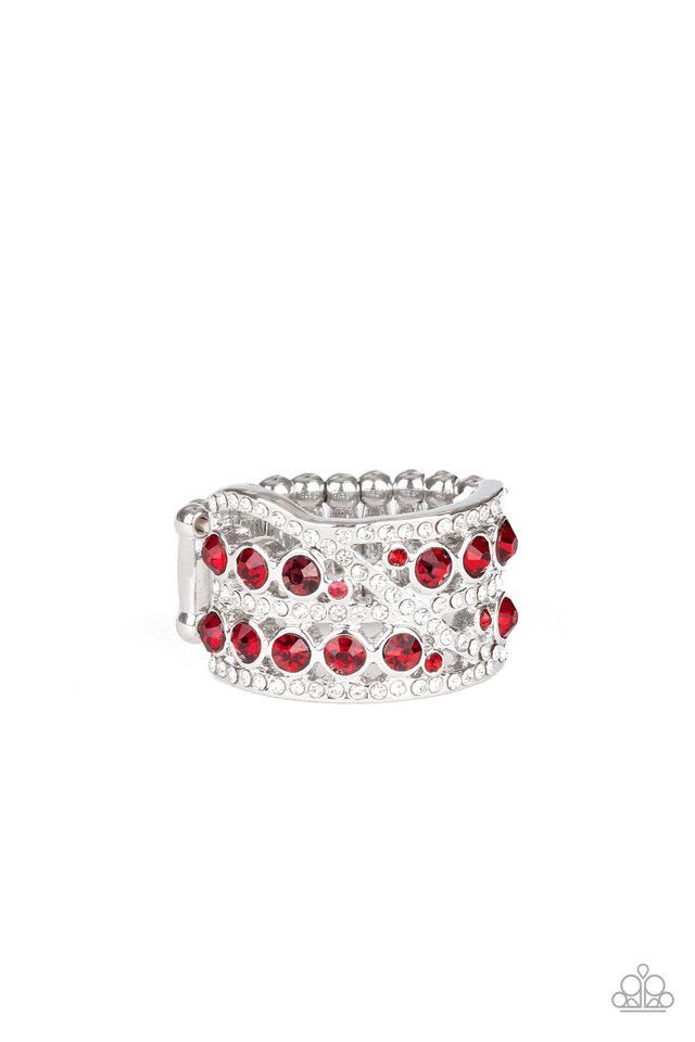 Paparazzi Elegant Effervescence - Red