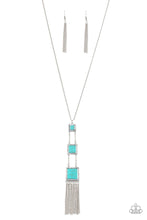Load image into Gallery viewer, Paparazzi This Land is Your Land - Blue - VENDOR _NAME - Sassy Sparkles $5 Jewelry
