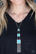 Load image into Gallery viewer, Paparazzi This Land is Your Land - Blue - VENDOR _NAME - Sassy Sparkles $5 Jewelry
