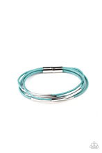Load image into Gallery viewer, Paparazzi Power Cord - Blue - VENDOR _NAME - Sassy Sparkles $5 Jewelry
