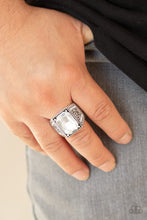 Load image into Gallery viewer, Paparazzi Conquered -White - VENDOR _NAME - Sassy Sparkles $5 Jewelry
