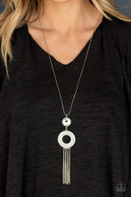 Load image into Gallery viewer, Paparazzi Sassy As They Come - Silver - VENDOR _NAME - Sassy Sparkles $5 Jewelry
