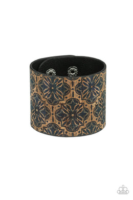 Paparazzi Cork Culture - Blue - VENDOR _NAME - Sassy Sparkles $5 Jewelry