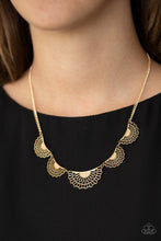 Load image into Gallery viewer, Fanned Out Fashion - Gold - VENDOR _NAME - Sassy Sparkles $5 Jewelry
