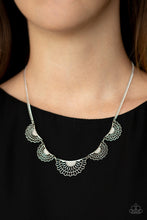 Load image into Gallery viewer, Fanned Out Fashion - Silver - VENDOR _NAME - Sassy Sparkles $5 Jewelry
