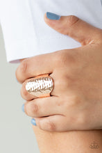 Load image into Gallery viewer, Paparazzi Revamped Ripple - Rose Glld - VENDOR _NAME - Sassy Sparkles $5 Jewelry
