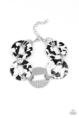 Retro Recharge - White - VENDOR _NAME - Sassy Sparkles $5 Jewelry