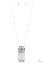 Load image into Gallery viewer, Paparazzi Nature's Melody - Silver - VENDOR _NAME - Sassy Sparkles $5 Jewelry
