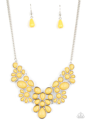 Bohemian Banquet - Yellow - VENDOR _NAME - Sassy Sparkles $5 Jewelry